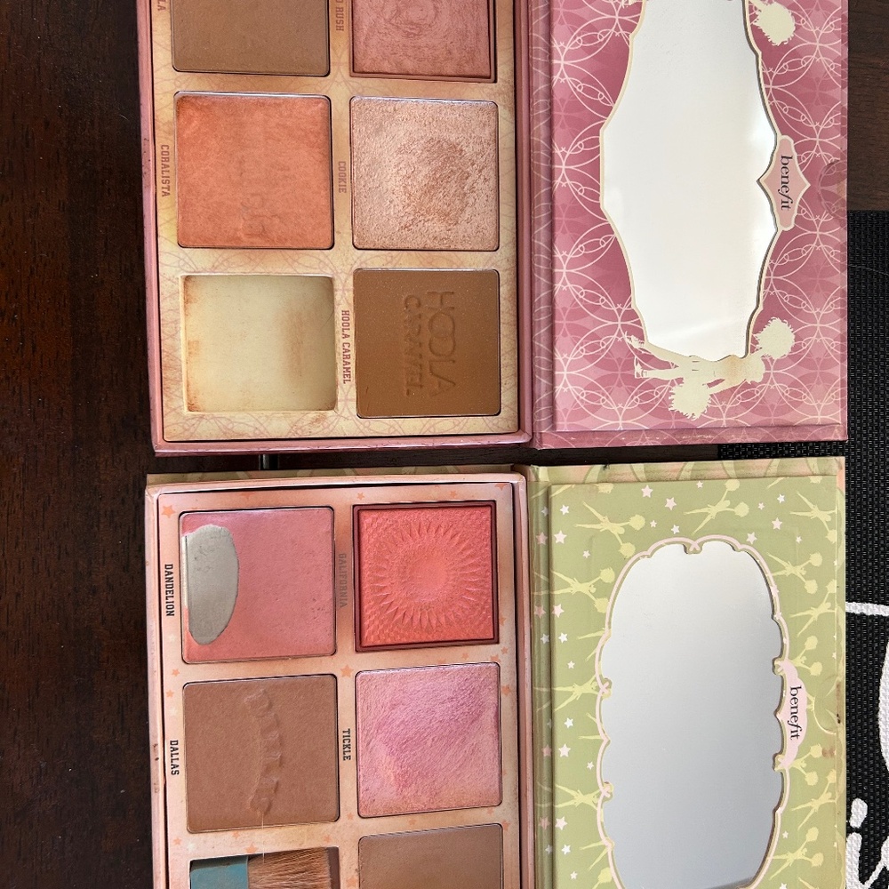 Benefit cheerleader palette x2